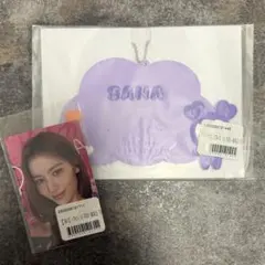 m*k様 TWICE オンラインくじ サナ ラバーネームホルダー＆ステッカーセッ