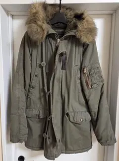 BURBERRY BLACK LABEL カーキ モッズコート M - メルカリ