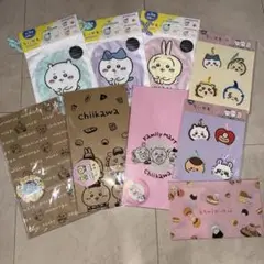 ちいかわ ソフト巾着 ３種類 ギフトタグ２種類 ステッカー付きギフトバッグセット