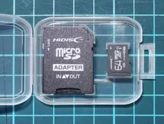 マイクロSD 64GB メモリー class10