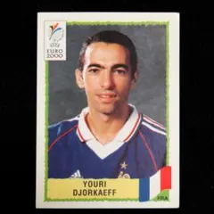 Panini Euro2000 ステッカー フランス代表 ジョルカエフ選手