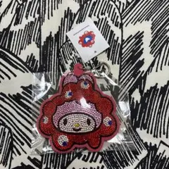 サンリオ マイメロディ ミャクミャク キラキラレザーキーホルダー 万博限定