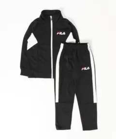 FILA ブラック ジャージ上下セット