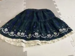 Motherways 104サイズ　チェック柄スカート