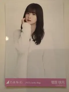 菅原咲月 チュウ　生写真 lucky bag 2025 福袋 乃木坂46