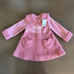 Shirley Temple ピンク ワンピース うさぎ 95cm