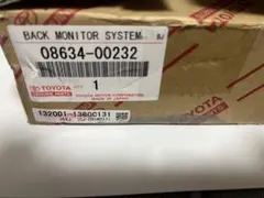 トヨタ 純正バックモニターシステム 08634-00232 - メルカリ