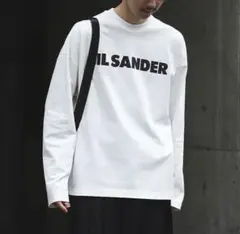 【2025年春夏】 新品タグ付 JIL SANDER 長袖ロゴTシャツ ロンT