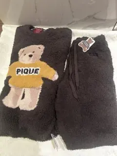 ジェラートピケ オム　メンズM くま　ルームウェア　限定　新品　パジャマ