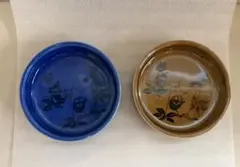 【amabro×MOOMIN】九谷焼 豆皿 2枚セット（リトルミイ＆ムーミン）