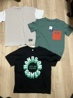 新品　半袖　Tシャツ 3点セット　140センチ
