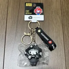 関西万博 EXPO ミャクミャク サンリオ マイメロ キーホルダー モノクロ
