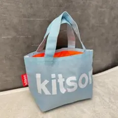 kitson キットソン ポーチ、ミニトート ブルー、水色、オレンジのサムネイル