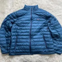 美品✨希少　XXL patagonia パタゴニア　ダウンセーター ブルー　青