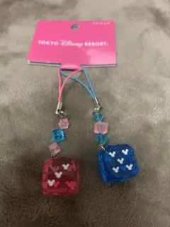東京ディズニーリゾート ストラップ 2個セット