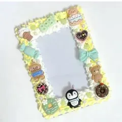 【B7】 L73 縦型 ホイップデコ 硬質ケースデコ 生写真 L版