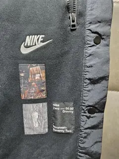 極美品✨ 希少 ナイキ ダウンベスト ゼログラビティ 総柄 バックロゴ Mサイズ 極美品✨ 希少 ナイキ ダウンベスト ゼログラビティ 総柄 バック