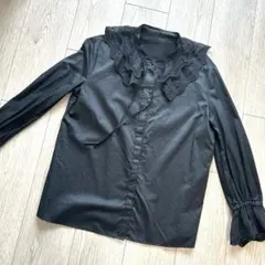 ANAYI ラミーコットン 23SS ローン袖 リネン混 刺繍 ブラウス M - メルカリ