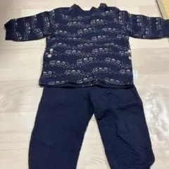 ベビーパジャマ　ユニクロ　キルト　90cm 秋冬春