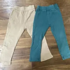 西松屋ストレッチパンツ100cm 2枚セット