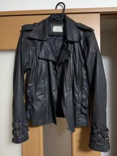 the Muriel Lingerie ダブルライダースジャケット ギャル男