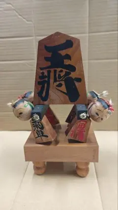 月讀神社 壱岐 木彫り 郷土玩具 お守り 御守り 魔除け むくりこり 鬼