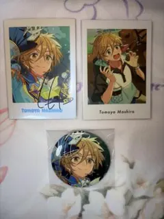 あんスタ 真白友也 10周年特典ぱしゃっつ 缶バッジ - メルカリ