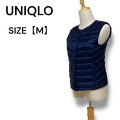 UNIQLO ウルトラライトダウンコンパクトベスト M ネイビー インナーダウン