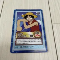 初期 1999年製 ワンピースカードダス ハイパーバトル ルフィ S02