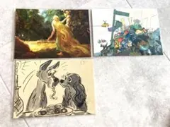 【The Art of Disney】ディズニーポストカード3点セット