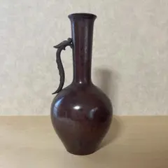 光洋窯　二代目光洋（山崎昭）作　花瓶 木箱付き 光洋窯 二代目光洋（山崎昭）作 花瓶 木箱付き