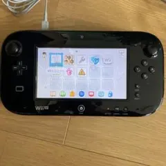 wiiu ゲームパッド　黒