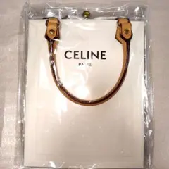 超希少 未使用、美品 CELINE 透明ショッパー型クリアビニールバッグ