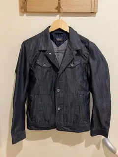 NICOLE CLUB FOR MEN ダークブルーデニムジャケット