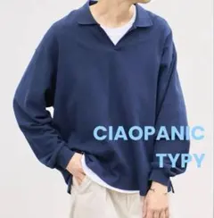 CIAOPANIC TYPY ネイビー ポロシャツ