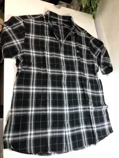 美品☆バーバリーブラックレーベル　綿100％　半袖シャツ　サイズ3（L)