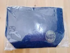 タリーズコーヒー　ミニトートバッグ　ネイビー　新品　未使用