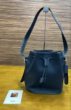 OLD COACH オールドコーチ レザーショルダーバッグ 巾着 9946 - メルカリ