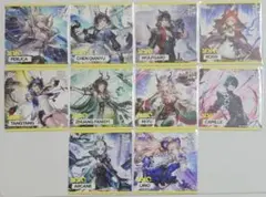 コースター 全10種セット＊GIGO アークナイツ：エンドフィールド たい焼き
