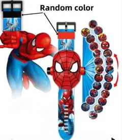 スパイダーマン　プロジェクション腕時計