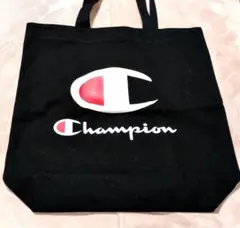 Champion トートバッグ ブラック