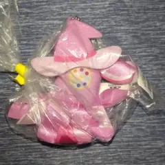 おジャ魔女どれみ　魔女見習いのぬいぐるみコスチュームチャーム　どれみ(ピンク)