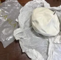 「じょーぽ様専用」CA4LA ベレー帽 新品未使用品 ホワイト サイズ調節可