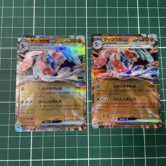 ゲッコウガex RR ２枚セット sv5a テラスタル 闘タイプ しのびのやいば