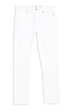 新品未使用TOPMANトップマンストレッチホワイトデニムパンツタグ付のサムネイル
