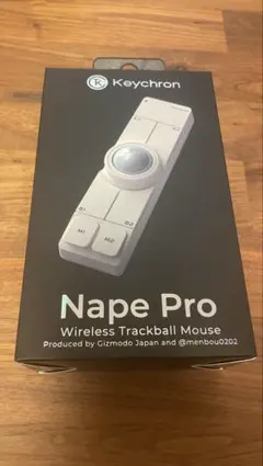 美品】Keychron Nape Pro ホワイト 交換ボール付 完品 - メルカリ