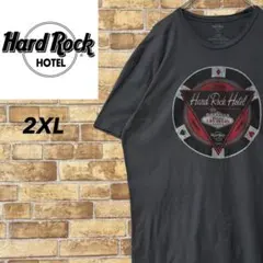 ハードロックホテル　Tシャツ　ビッグシルエット　プリント　ラスベガス　2XL