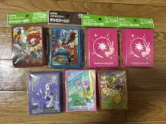 メ*0様 ポケモンカード デッキシールド まとめ売り 6種7個セット