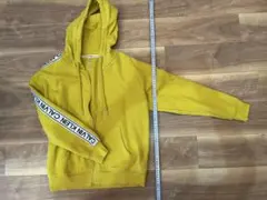 Calvin Klein フード付きパーカー Mサイズ イエロー