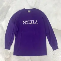 old stussy USA製 シルバータグ 90s 長袖カットソー